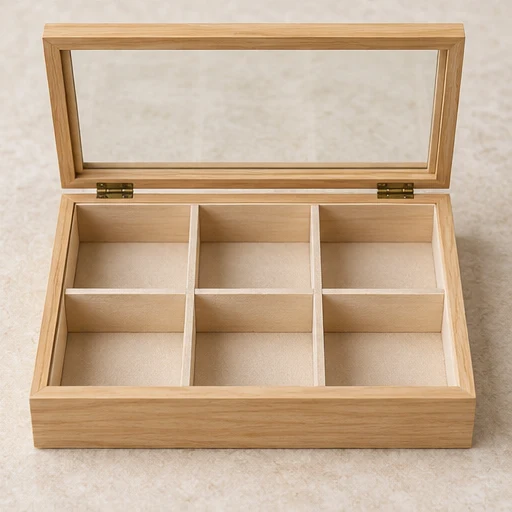 Six-cell specimen box